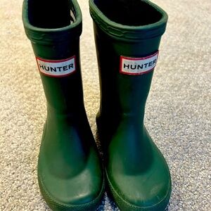 Toddlers Hunter Rain boot size US7